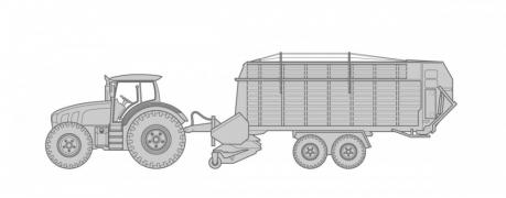 Весовая система на бункер или прицеп-подборщик